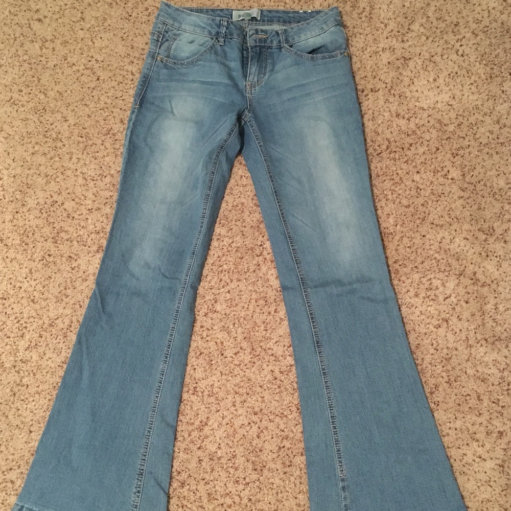 Jolt Flare Jeans, Size 1